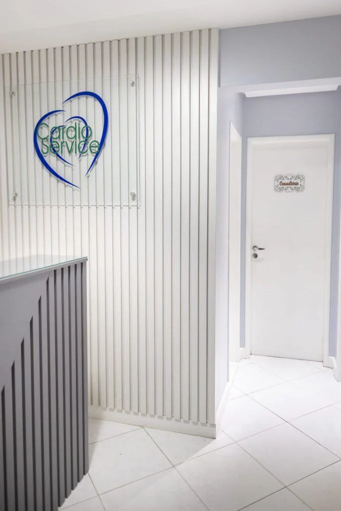 Recepção da clínica CardioService